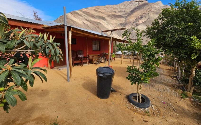 Parcela con casa en Valle del Elqui
