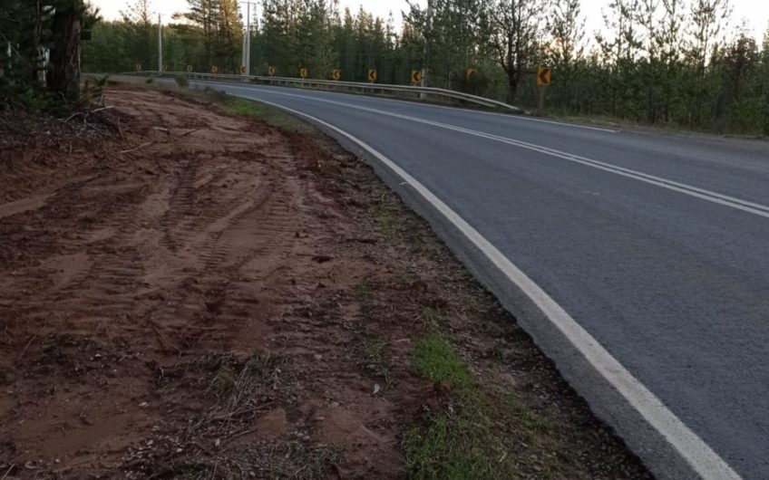 Terreno en Pichilemu a orilla de carretera