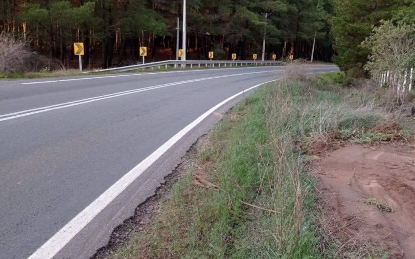 Terreno en Pichilemu a orilla de carretera