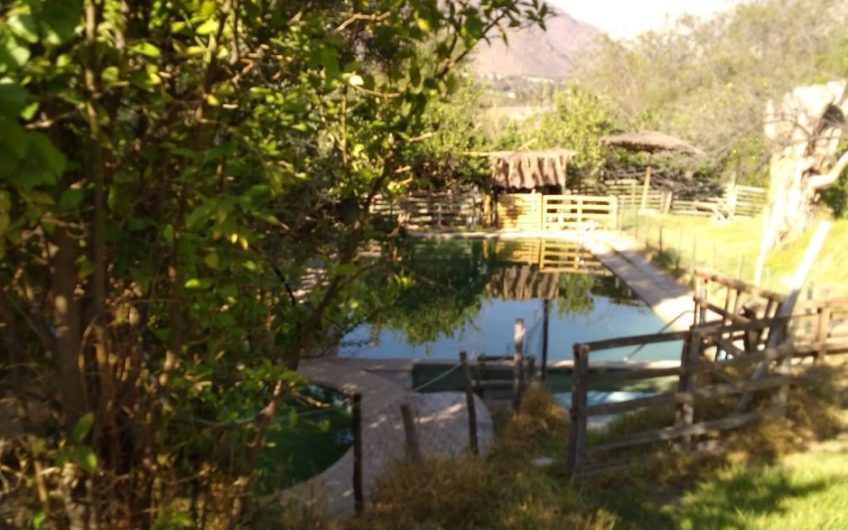 Parcela con 2 cabañas